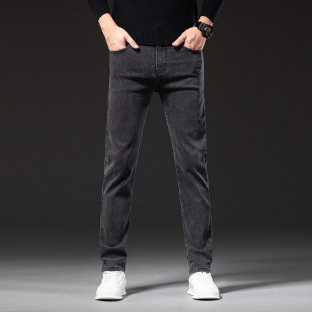Men's Stretch Fashion Denim Pants Classic Style Brand