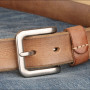 Men's High Quality Belt Pure Leather Pin Buckle Fashion