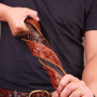 Men's Luxury Handmade Leather Copper Buckle Belt