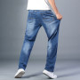 Men's Straight Leg Classic Stretch Baggy Pants Plus Size