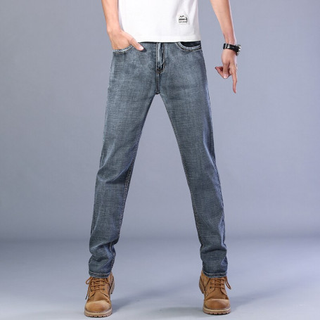 Men's Classic Style Stretch Denim Pants
