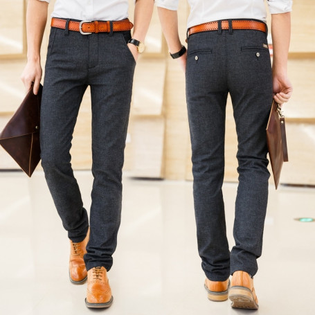 Men's Slim Casual Pants Fashion