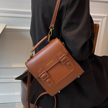 Women's Leather Backpack Shoulder Bag Fashion