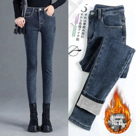Women's High Waist Skinny Jeans Slim Fit Stretch Denim