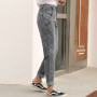 Women Fashion Denim Jeans Casual Pants Four Season Loose Big L-5XL 6XL 7XL 8XL