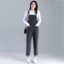 Denim jeans women Casual Fashion Suspenders Pants Loose Pocket Harem Brand Overalls Shoulder Straps Big L-5XL 6XL 7XL 8XL