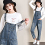 Women jumpsuit sexy street straps denim jeans