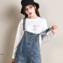 Women jumpsuit sexy street straps denim jeans