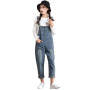 Women jumpsuit sexy street straps denim jeans