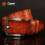 High Quality Male Belt Genuine Leather Strap Luxury Famous Brand Crocodile Pin Buckle Ceinture Homme