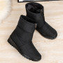 Women Non Slip Waterproof Platform Warm Ankle Boots Cotton Padded Shoes