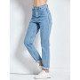 Women Harem Pants Vintage High Waist Jeans