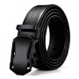 Men Belt Metal Automatic Buckle Leather High Quality Belts for Male Jean Pants Waistband Business Work Casual Luxury Brand Strap