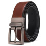 Men Reversible Casual High Quality Genuine Leather Belt Strap Luxury Trouser Jeans Dress Belt