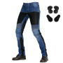 Men Motorcycle Pants Aramid Motorcycle Jeans Protective Gear Riding Touring Black Motorbike Trousers Leisure Motocross Jeans