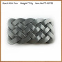 Men retro zinc alloy knot belt buckle 4cm width loop