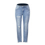 Stretch Women's Jeans Hight Waist Ripped Casual Fashion Streetwear Denim Pencil Pants