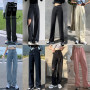 Wide Leg Jeans Women Clothing Pants High Waist Jean