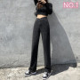 Wide Leg Jeans Women Clothing Pants High Waist Jean