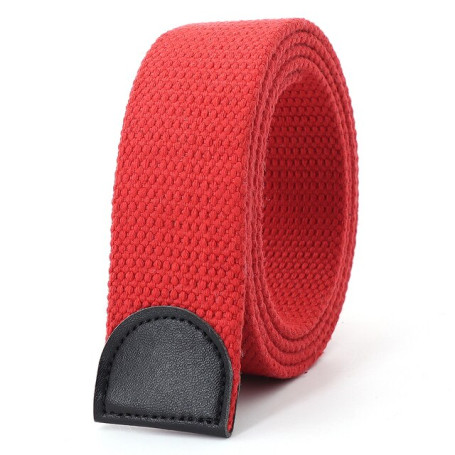 Tactical Canvas Belt Without Buckle Joker Outdoor Men Women Customize Lengthen Designer Multifunctional Military Jeans Belt