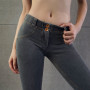 Women Jeans Stretch Skinny Fitness Leggings Skinny Denim Sexy Pants Hips Low Waist Stretch Slim Trousers