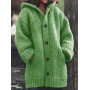 Cardigan Women Long Knitted Sweater Coat 3xl 4xl 5xl Casual Single-breasted Clothes