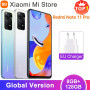 Global Version Xiaomi Redmi Note 11 Pro Smartphone 8GB 128GB MTK Helio G96 Octa Core 108MP Camera 67W Charging 120Hz Display