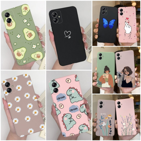 For Samsung Galaxy A04E Case Soft Silicone Fashion TPU Protective Case For SamsungA04E A 04E Back Cover GalaxyA04E Fundas Bumper