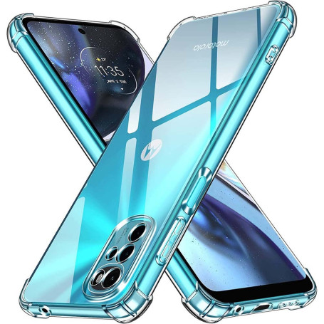Clear Case for Moto G22 G32 G42 G62 5G Crystal Soft TPU Transparent Shockproof Phone Cover for Motorola Moto G72 G82 G52 G 2022