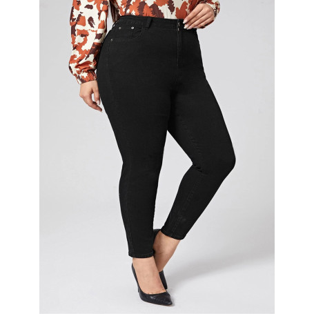 Women Jeans High Waist black pants high elastic Skinny pants Stretchy