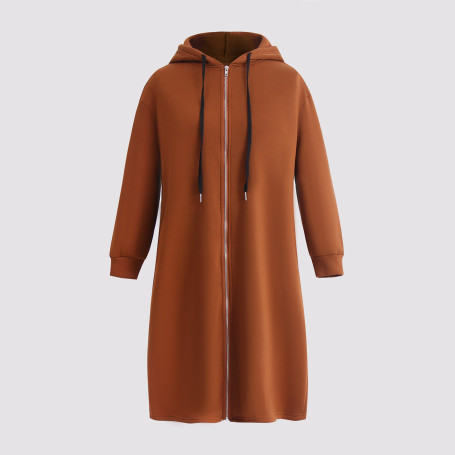 Women Hoodies Outerwear Long Sleeve Coats Casual Loose Large Size Clothing