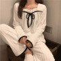 Pajamas Set Sexy Sleepwear For Women Flannel Fashion Sleepwear Clothes Big Size