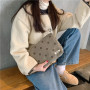 Stylish Japanese Korean Cosmetic Bag Women Handbags Purses Smile&Dots Makeup Organizer Storage Girls Pencil Case Bags