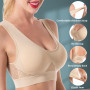 New Sexy Wireless Seamless Bras For Women Top Plus Size Mesh Bras Large Size Bralette Sports Bra Without Frame