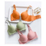 Candy Color Bra Wireless One-Piece Sexy Underwear Gather Push Up Breathable Lingerie Seamless Bralette