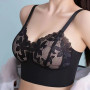 Top Beauty Back Lace Women's Underwear Thin Section No Steel Ring Adjustment Gather Large Size Seamless Sling Ladies Bra