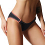 Women Panties Sexy Low Waist Mesh Lingerie Hollow Out Briefs Transparent Mid Waist Underwear Plus Size