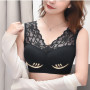 Girls' Close-Fitting Seamless Lace Breathable Tube Top Women's All-Match Wireless Underwear