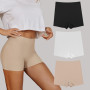 Seamless Spandex Ice Silk Safety Shorts Pants Under Skirt Underwear Breathable No Curling Boxers for Women