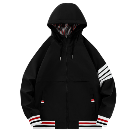 Jackets New Hoodie Jacket Men Clothing Korea Fashion Men Coats Streetwear Harajuku  Long Sleeve Plus Size Clothes