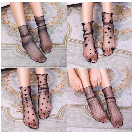 Socks Low Boat Cut Transparent Women