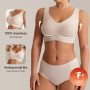 Women's seamless Bra No pad Brassiere Underwear chest sleep yoga sports bra vest Big Size Top Bralette