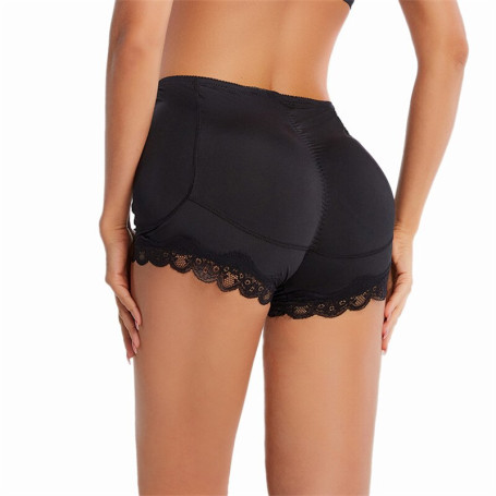 Women Plus Size S-6XL Body Shaper Panties Sexy Lace High Waist Padded Butt Lifter Trainer Tummy Control Shorts