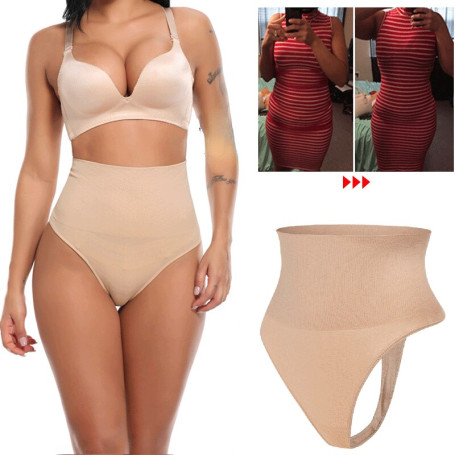 Waist trainer Body Shaper Shapewear Women Thong Panty Slimming Belly Shaping