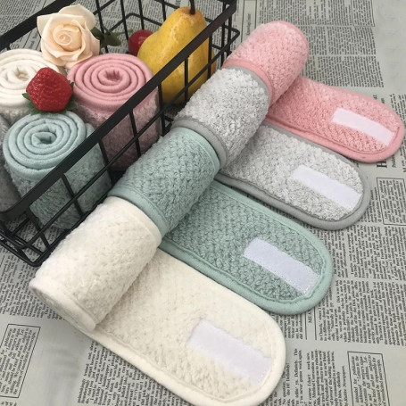 Adjustable Wide Hairband Non-Slip Yoga Spa Bath Shower Makeup Wash Face Cosmetic Headband Women