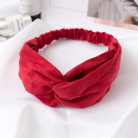 Women Cross Solid color Hair Bands Girls Print Flower Headbands Fashion Turban Hair Accessories