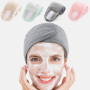 Women Adjustable SPA Facial Headband Bath Makeup Hair Band For Face Washing Soft Toweling Hair Accessories
