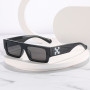 Fashion Small Frame Square Sunglasses Men Women Leopard Retro Anti-UV Travel Eyewear
