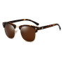 Polarized Sunglasses Men Women Brand Design Semi Rimless Classic UV400