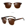 Polarized Sunglasses Men Women Brand Design Semi Rimless Classic UV400
